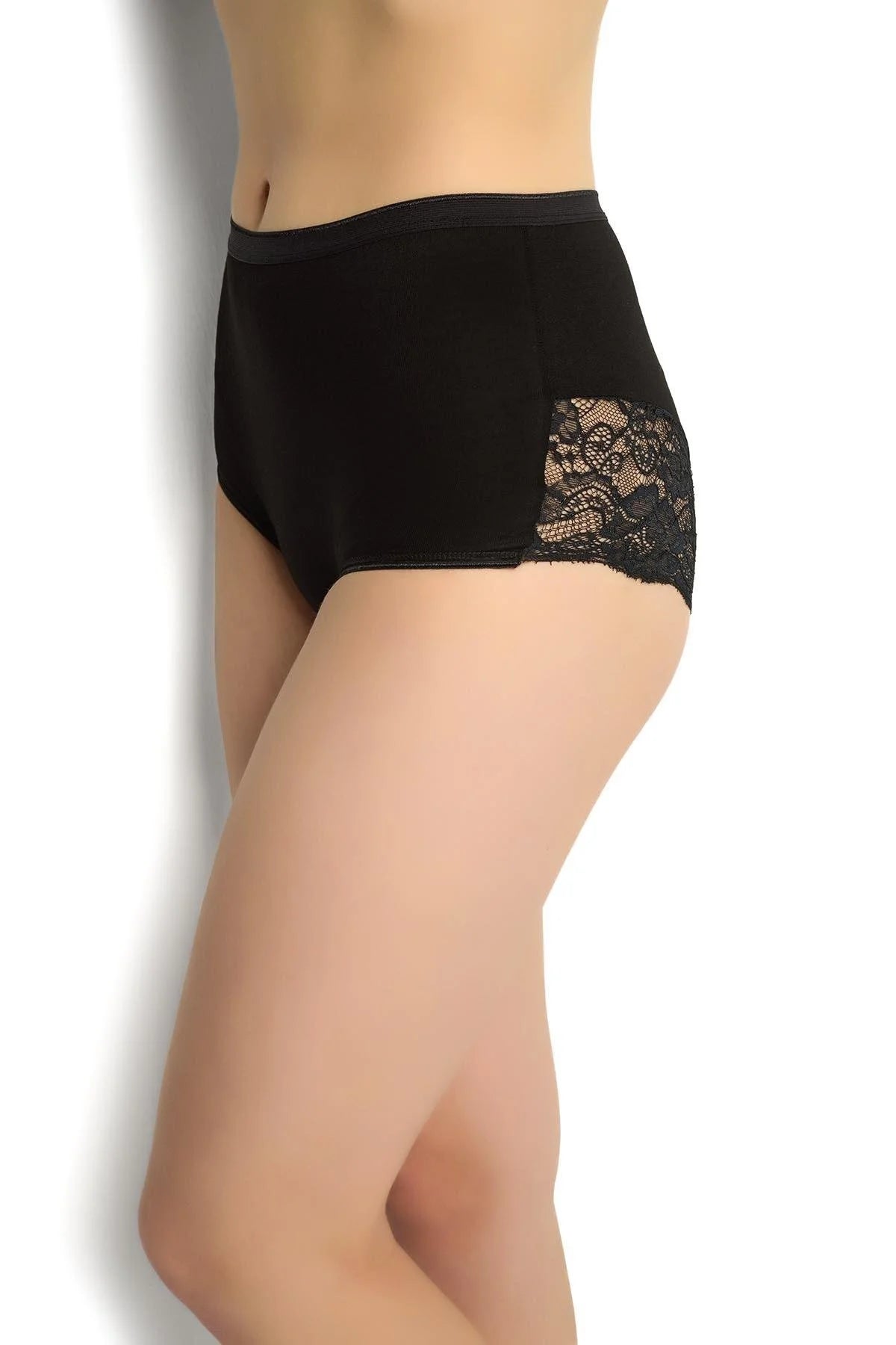 Kadın Arkası Dantelli Bato Külot-JİBER